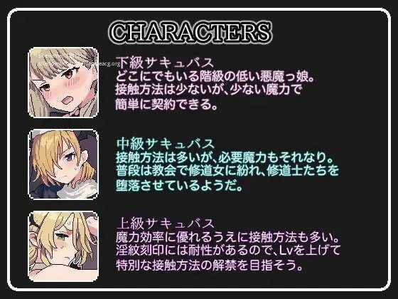 魅魔点击模拟器/サキュバスクリックシミュレーター/生肉 PC端 日文原版 预览图